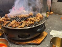 -草家酱蟹炭火烤肉店(珲春南路一店)