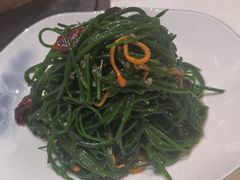 虫草花拌沙葱-清真老东乡开锅羊肉(甘南路店)