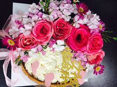 缤纷如你鲜花裸蛋糕-艾加柒克蛋糕茶歇甜品台(春熙路店)