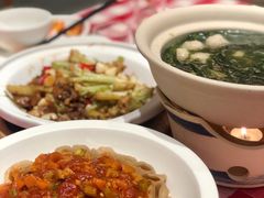 西红柿浇汁莜面-西贝(金桥店)