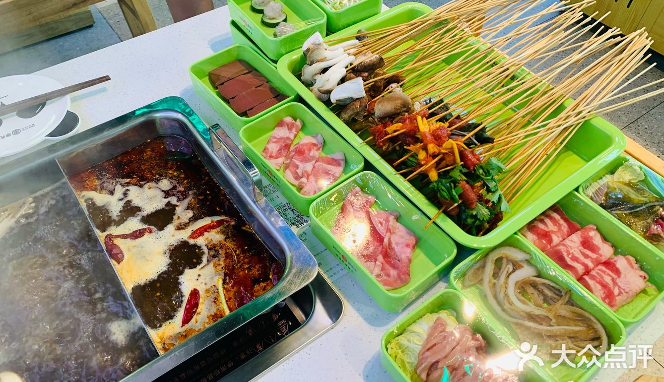 是无忌惮吃串串，太开心了🥳