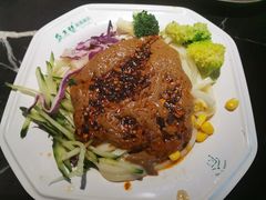 秘制麻酱酿皮-清真盛志望麻酱酿皮·非遗老字号