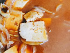 石板豆腐-北京龙庆四季香农家饭庄·灶台鱼·碳烤虹鳟鱼(龙庆峡店)