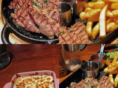 澳洲谷饲黑安格斯西冷牛排-澳骄 Aussie Kitchen·手工披萨·西餐(国大店)