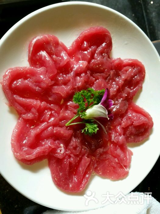 四川仁火锅(双井店)滑嫩牛肉图片 - 第1张