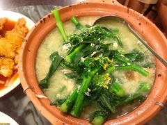 咸蛋黄芥菜煲-紫金食坊(江南西路店)