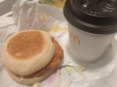 双层板烧火腿扒麦满分双人餐-麦当劳(天塔道店)