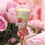 可爱多x奈雪的茶联名开了家花店？