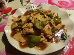 尖椒干豆皮-粗粮人家·东北菜(洋桥店)