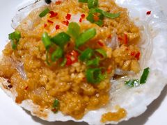 粉丝蒸扇贝-金太阳海鲜烧烤·本地人餐厅(星海公园店)