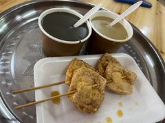 肉串豆干-谢怀亮芝麻茶