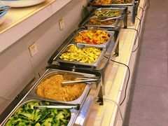 自助取餐区-鹈鹕素食餐厅自助餐部(正阳街店)