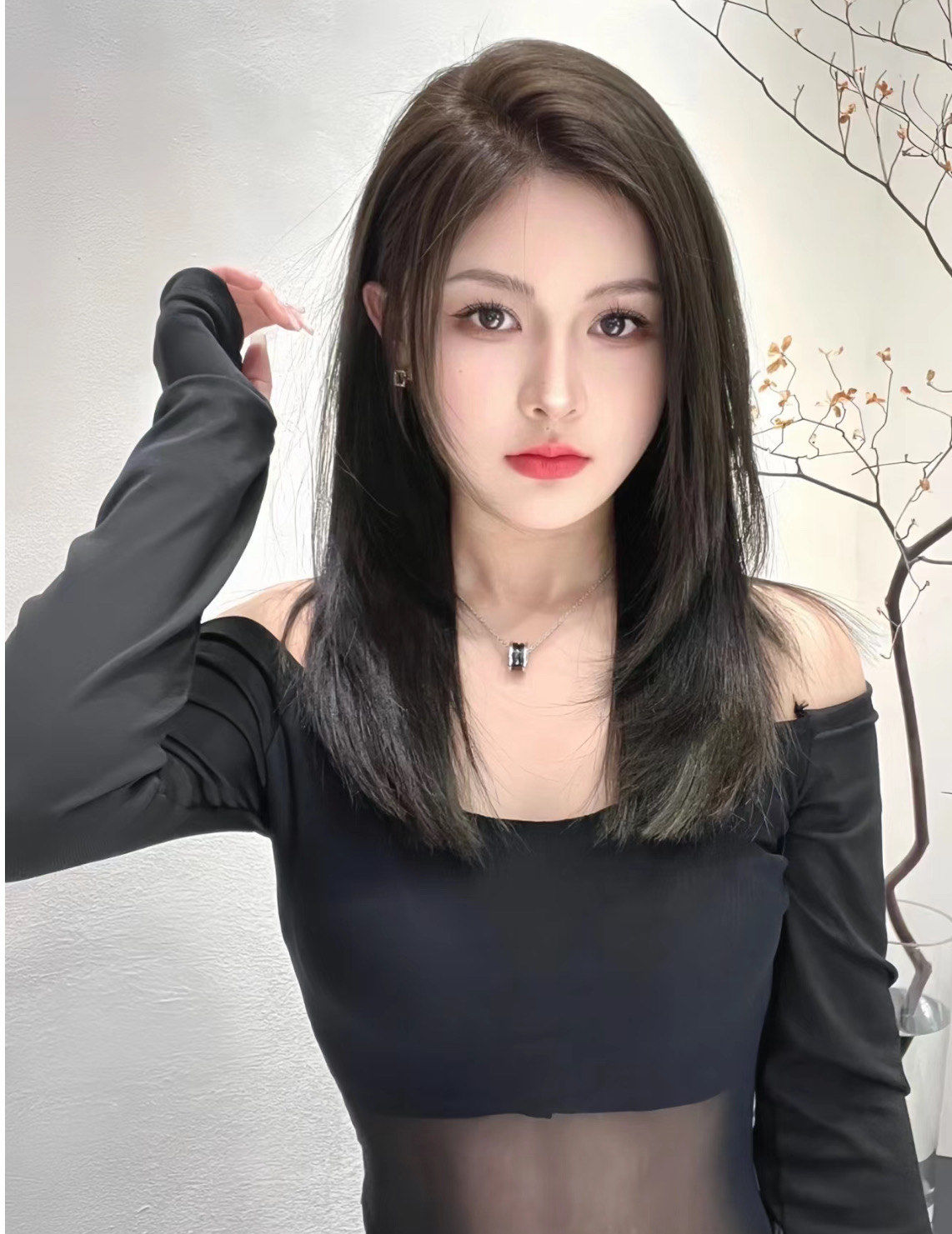 中长发简约风格 ✨