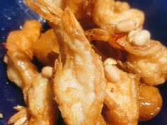 梨球果仁虾-小吊梨汤·北京菜·烤鸭(双井乐成中心店)