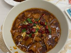 水煮牛肉-北平小馆·烤鸭·家常菜(磨房北里店)