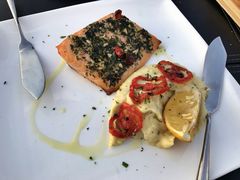 烤三文鱼配黑松露土豆泥-EATALIA意塔利意式餐厅(鼓楼店)