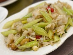 西芹炒蚌-百家福海鲜排档·闽菜·家宴(斗西路口店)