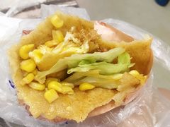 -小红车炸蛋葱油饼