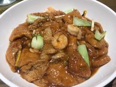 虾仁独面筋-渔家风味·鲅鱼水饺·央视展播·海鲜天津菜(开发区店)