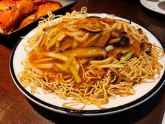 湿炒三丝两面黄-皇后餐厅-煲仔·小菜·打边炉(古北店)