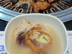 参鸡汤-青松馆韩国料理(香港中路佳世客店)