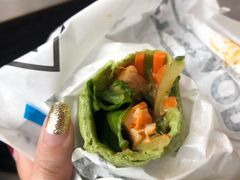 火气香辣鸡胸肉手卷-人鱼崛起低卡健康餐(大华店)