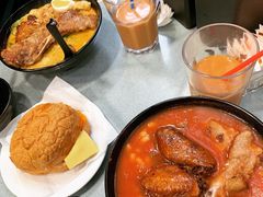 番茄浓汤鸡翅猪扒通粉-华嫂冰室(尖沙咀店)
