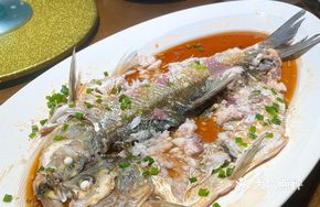 Garlic Steamed White Fish