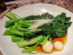 油淋脆菜心-绿茶餐厅(乐峰广场店)