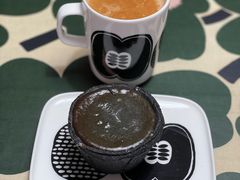 黑芝麻芝士布丁挞-黛汀烘焙DAINTY BAKERY(代字行合生汇店)