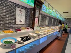 自助取餐区-众善素食(佛平五路店)