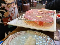 铺天盖地顶级澳牛肉火焰寿司-仙隐小鹿中華の日料(正弘城店)