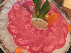 极品薄切牛舌-盡膳口福跷脚牛肉火锅(北美新天地店)