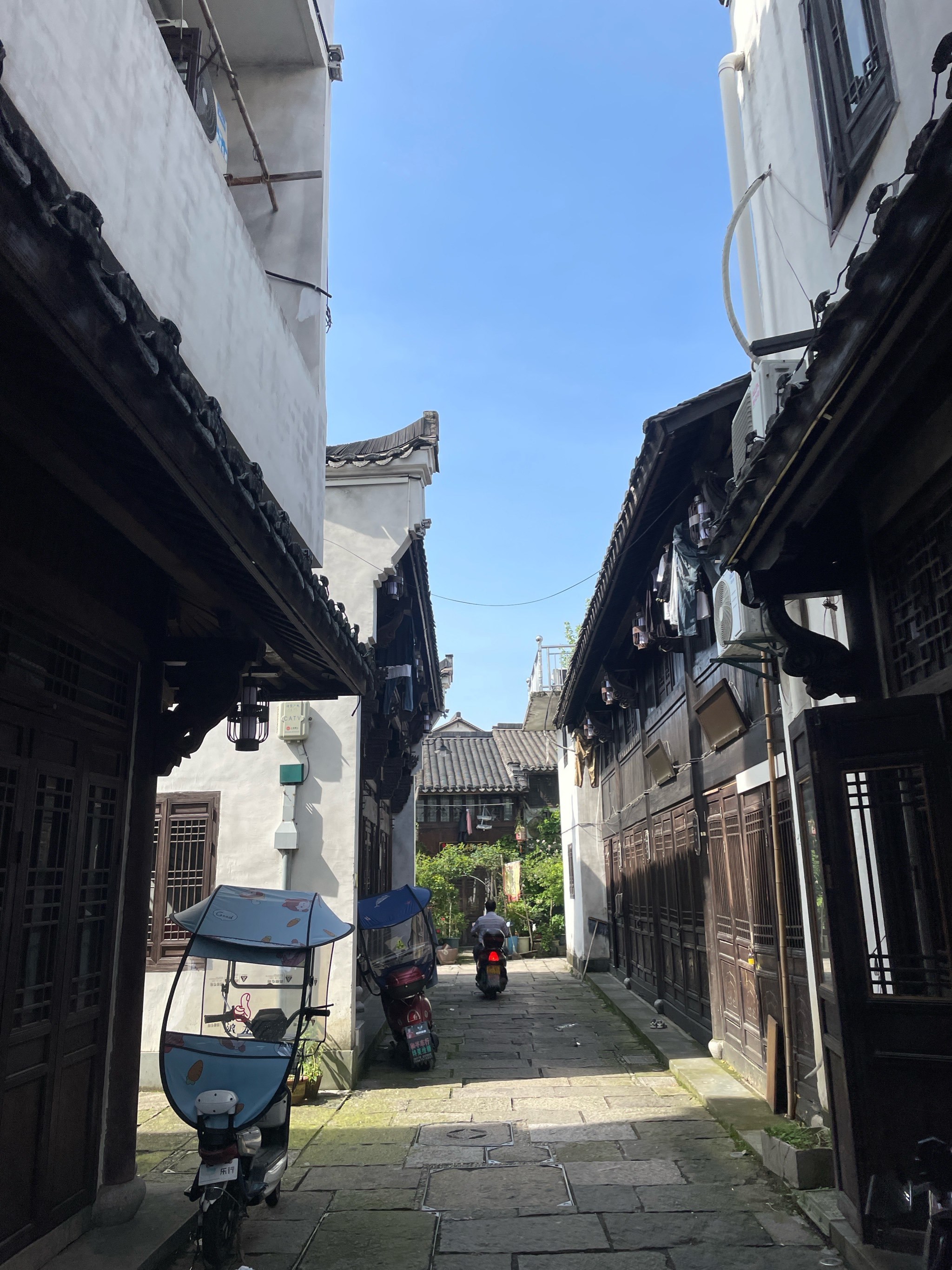 游诸暨市草塔镇老街