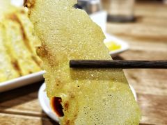 韭黄牛肉锅贴-海荣锅贴馆(五味十字店)