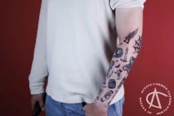 手臂-AC TATTOO 纹身