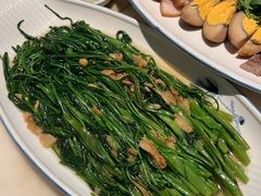 豆酱炒通菜-海门鱼仔·潮汕味(百信广场西区店)