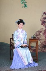 -后宫·古装汉服京剧儿童亲子全家福摄影