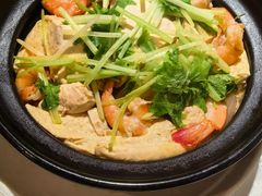 花肉鲜虾豆腐煲-迈姨·潮州菜(麓湖公园店)