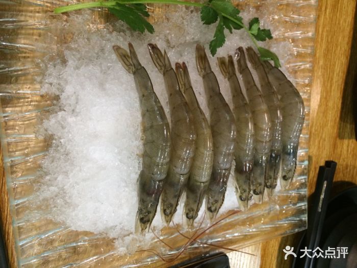 真牛传奇港式火锅基围虾图片 - 第1张