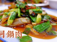蒜苗回锅肉-雨田饭店(华兴东街店)