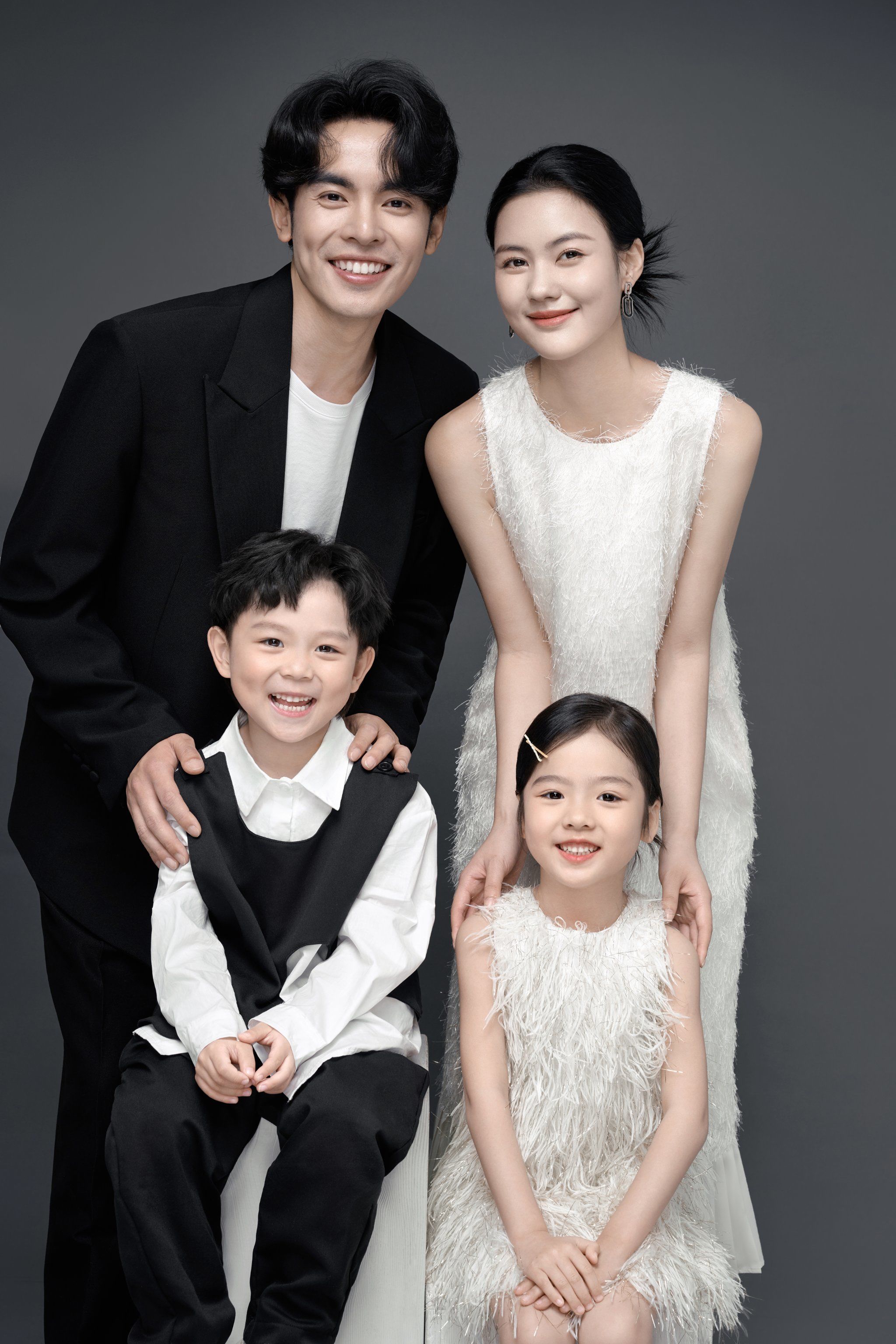 逢人就夸的韩系🌸极简全家福