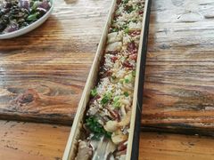 竹筒腊味排骨双拼饭-香竹农庄•传统竹筒饭(十年店)