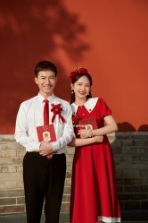 -红番婚纱礼服