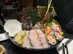 石斑鱼海鲜拼盘-珍滋味海鲜火锅酒家(蓝色港湾店)