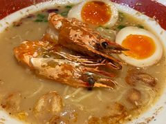 社长原汤拉面双虾双蛋-雷门拉面店(新光天地店)