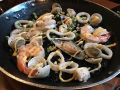 海鲜墨鱼汁烩饭-Amanda餐厅(长乐路店)