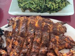 -北京龙庆四季香农家饭庄·灶台鱼·碳烤虹鳟鱼(龙庆峡店)
