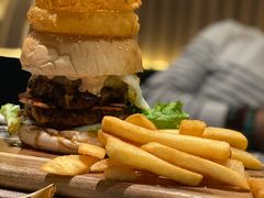 双层牛肉汉堡-Hurricane's Grill 飓风牛排