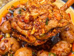 -拈签一笑黄牛肉辣卤串串